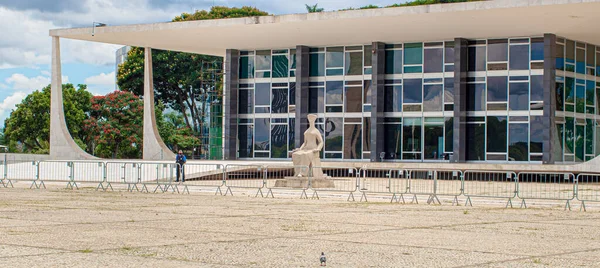 Brasilia Dystrykt Federalny Brazylia Stycznia 2021 Roku Fotografia Federalnego Sądu — Zdjęcie stockowe