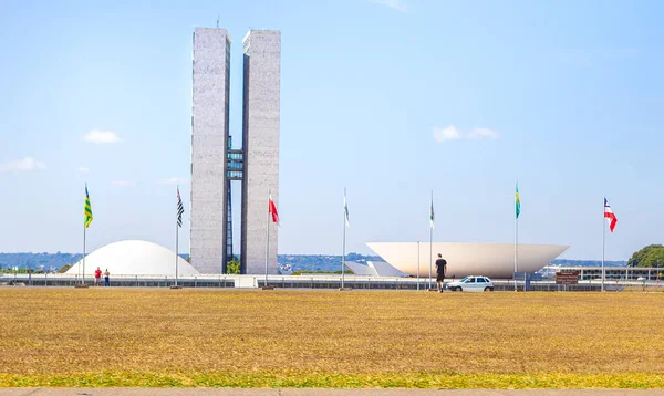 Brasilia Federal District Brazil June 2021 National Congress Brazil Building — 스톡 사진