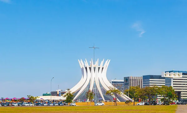 Бразиліа Федеральний Округ Бразилія Червня 2021 Року Собор Брасілії Собор — стокове фото