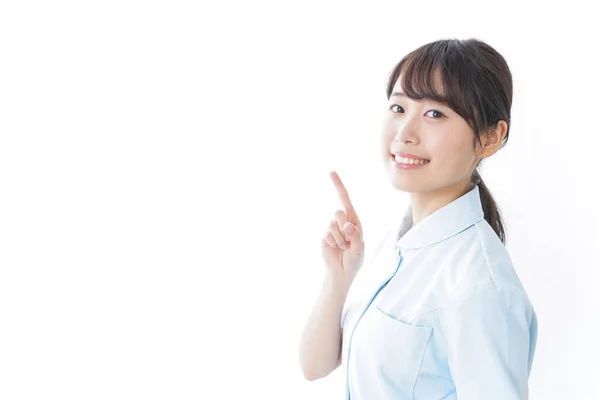 Nurse Providing Advice Closeup — Stock Photo, Image