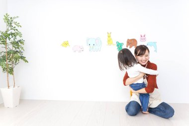 Anaokulunda oynayan çocuklar.