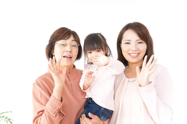 Family Close Portrait — Stock Photo, Image