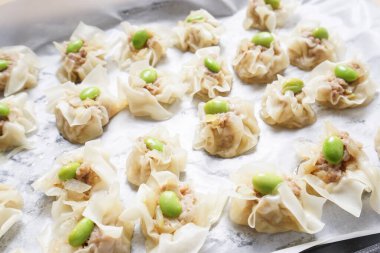 Ev yapımı etli börek.