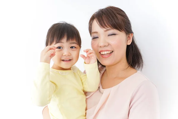 Jeune Mère Avec Bébé Mignon — Photo