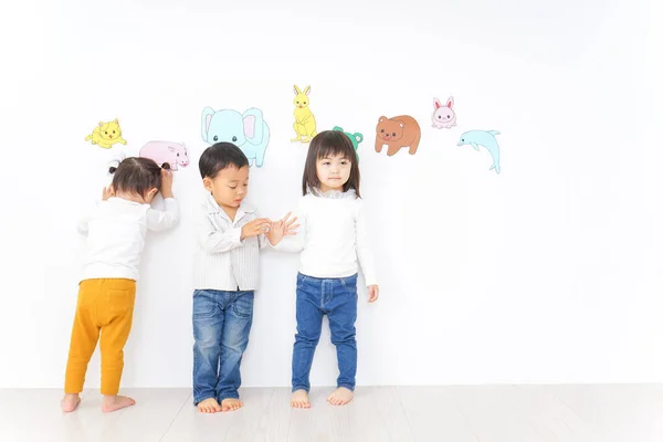 Happy Playing Children Image — Stock Photo, Image