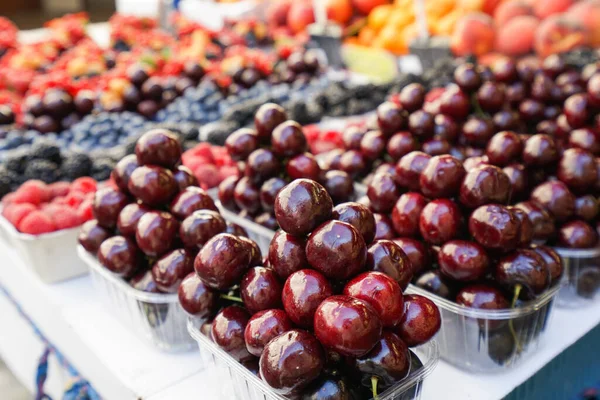 Frutos Frescos Vendidos Mercado — Fotografia de Stock