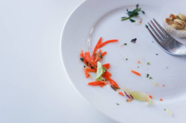  Arta kalan yiyecek görüntüsü.