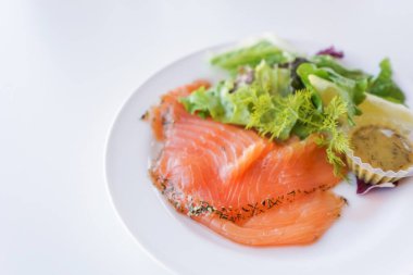 somon balığı resmi. Yaklaş.