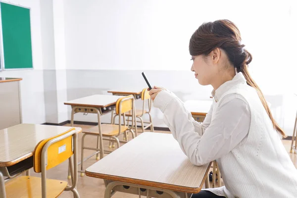 School Klassenbeeld — Stockfoto