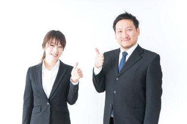 Erkek ve kadın iş adamı imajı