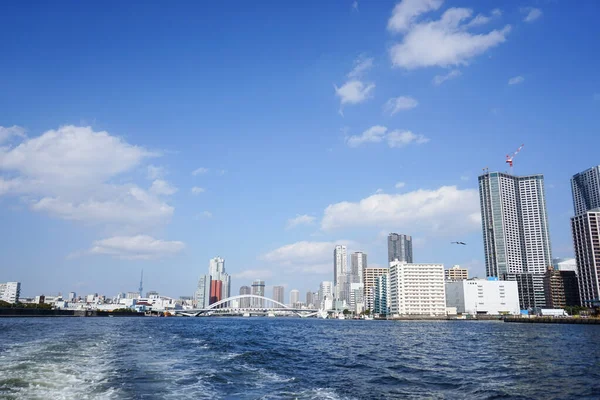 ビルや高層ビルが立ち並ぶ東京の風景 — ストック写真