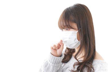 Üşüten bir kadın