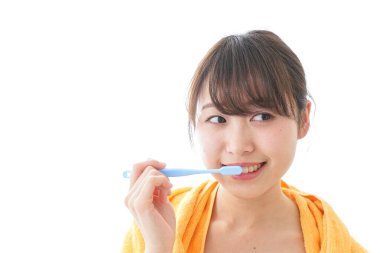 Banyo sonrası kadın