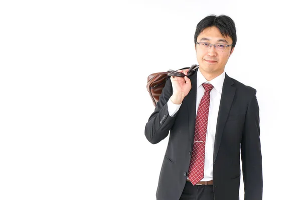 スーツ姿の若いビジネスマン — ストック写真