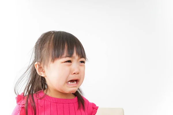 Chorando Criança Imagem Close — Fotografia de Stock