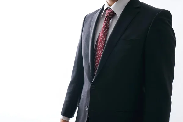 Working Businessman Suit — Stock Photo, Image