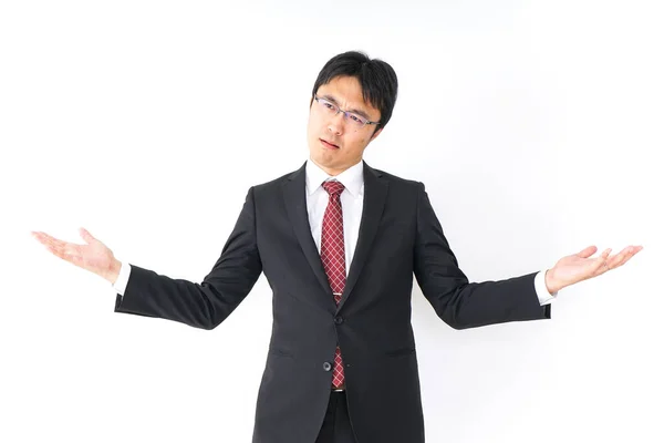 양복을 아시아 사업가 — 스톡 사진