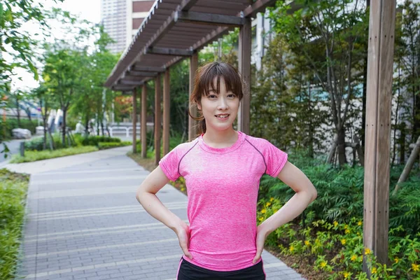 Entrenamiento Deportivo Mujer — Foto de Stock