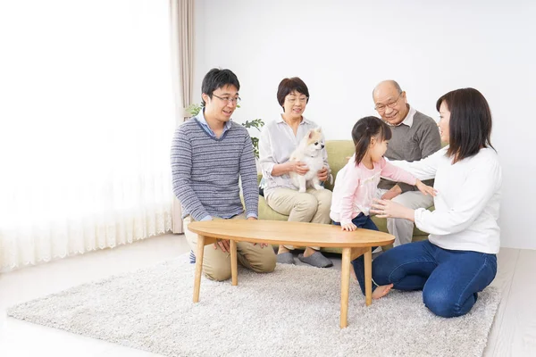 Asian Happy family image