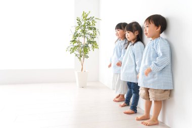 Anaokulunda oynayan çocuklar