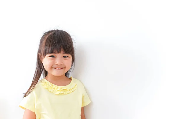 Asiático Sorrindo Criança Imagem — Fotografia de Stock
