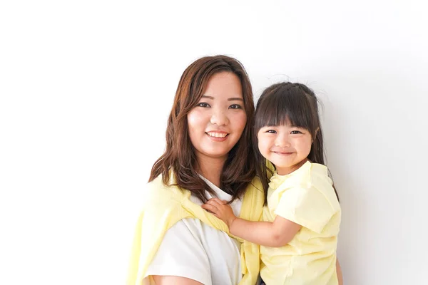 Mother Holding Child Her Hip — Stock Photo, Image