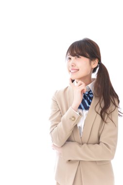 Ergenlik çağında başı dertte olan Asyalı bir kız öğrenci.