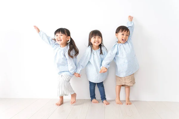 Adorable Children Playing Studying Kindergarten Nursery School Concept — Stock Photo, Image