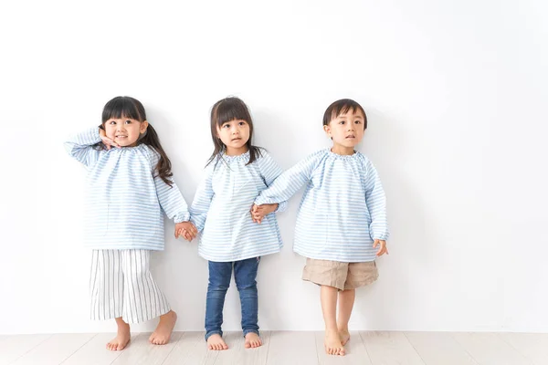 Adorable Children Playing Studying Kindergarten Nursery School Concept — Stock Photo, Image