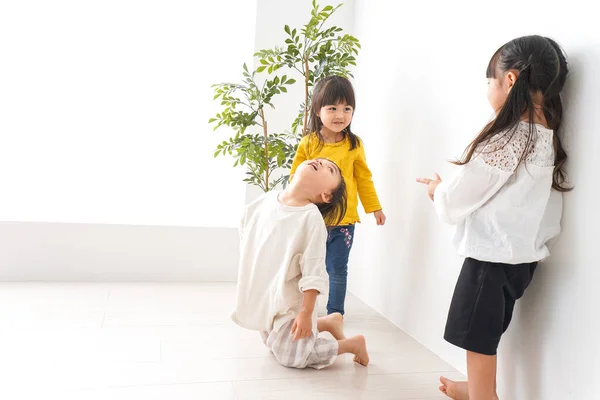 Adorable Children Playing Studying Kindergarten Nursery School Concept — Stock Photo, Image