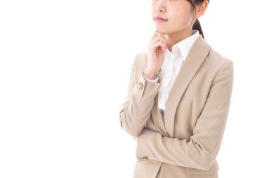 Genç düşünceli iş kadını imajı 