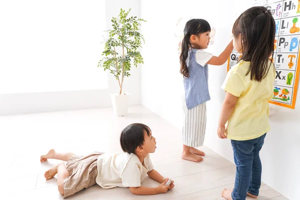 Children English Classroom Children English School — Stock Photo, Image