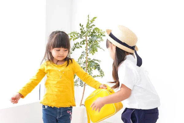 Children Playing Kindergarten — Stock Photo, Image