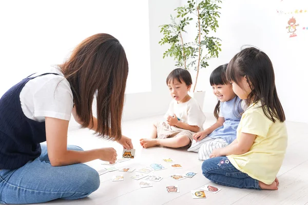 Children Kindergarten Image — Stock Photo, Image