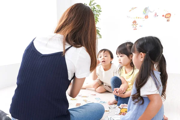 Kinder Kindergarten — Stockfoto