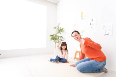 İngilizce okulundaki çocuk