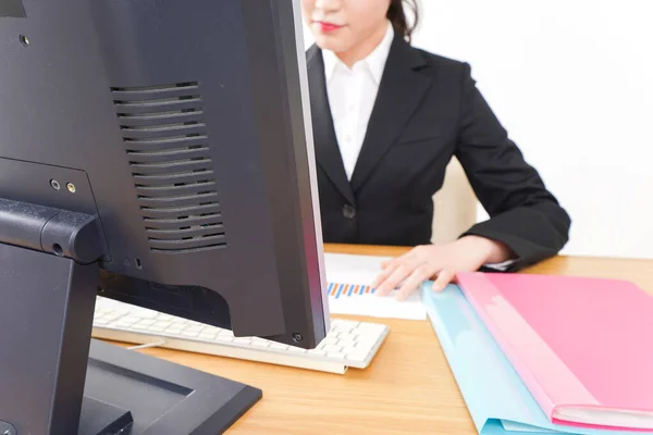 Geschäftsfrau Büro — Stockfoto