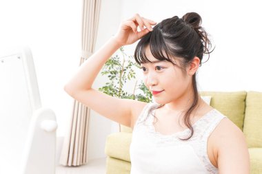 Genç kadın güzellik imajı