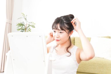 Genç kadın güzellik imajı