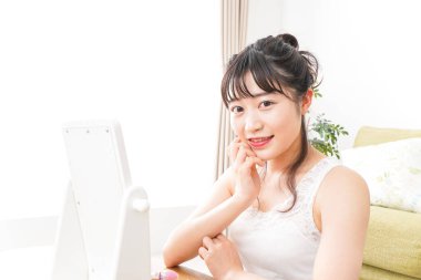 Genç kadın güzellik imajı