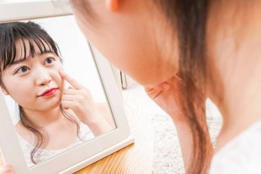 Genç kadın güzellik imajı