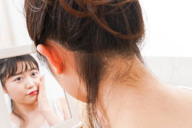 Genç kadın güzellik imajı