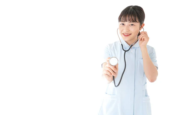 Nurse Medical Examination Background — Stock Photo, Image