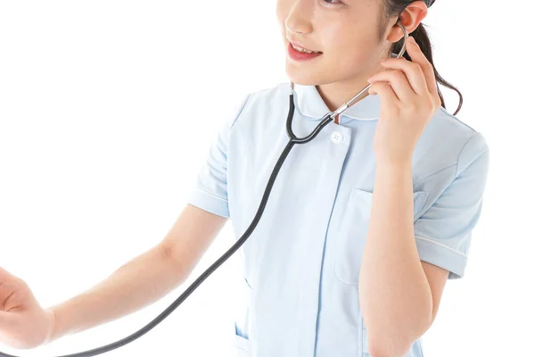 Nurse Medical Examination Background — Stock Photo, Image