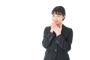 İş kadınının bir fikri var.