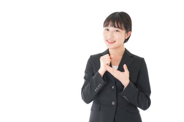 İş kadınının bir fikri var.