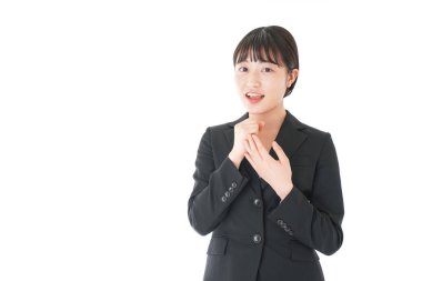 İş kadınının bir fikri var.