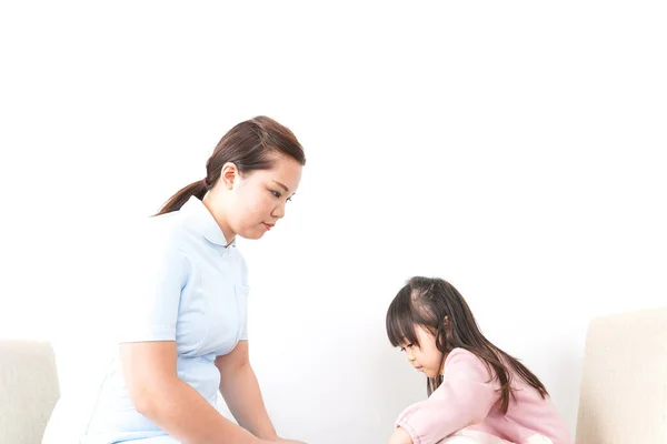 Little Girl Dentist — Stock Photo, Image