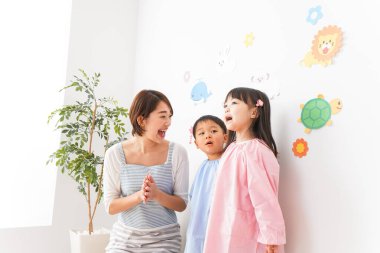 Anaokulunda çocuklar ve öğretmenlik, anaokulu konsepti