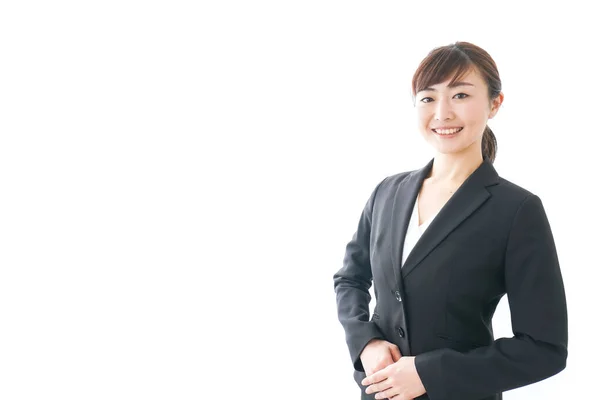 Young Business Woman Smile — Stock Photo, Image